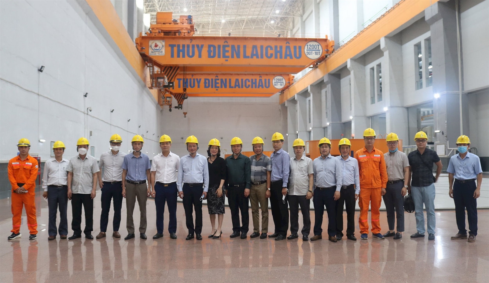 Đoàn công tác BCĐ Quốc gia về phòng chống thiên tai làm việc với Công ty Thủy điện Sơn La