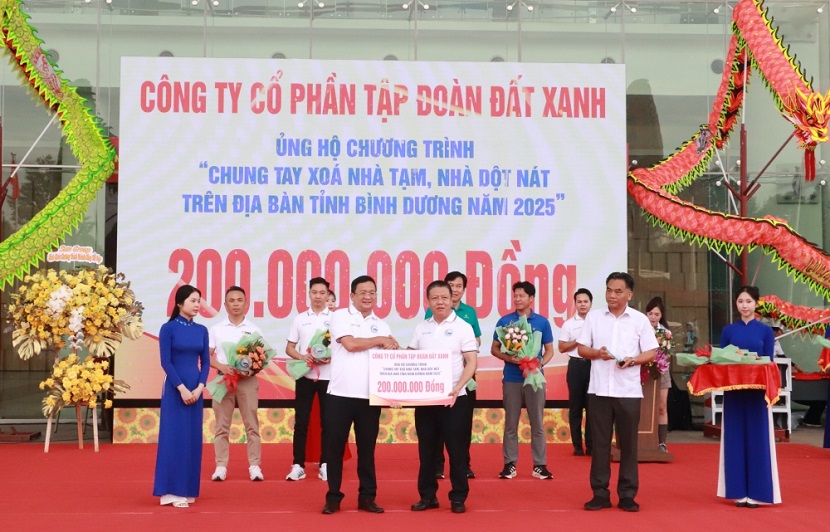 Bình Dương: Vận động gần 28 tỷ đồng tại Giải chạy “Chung tay xóa nhà tạm, nhà dột nát năm 2025”