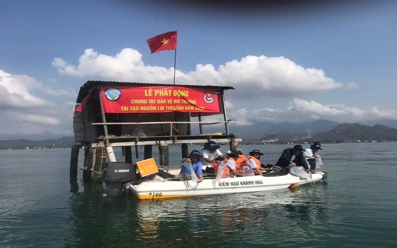 Thả giống ra biển, tái tạo nguồn lợi dưới đáy đại dương