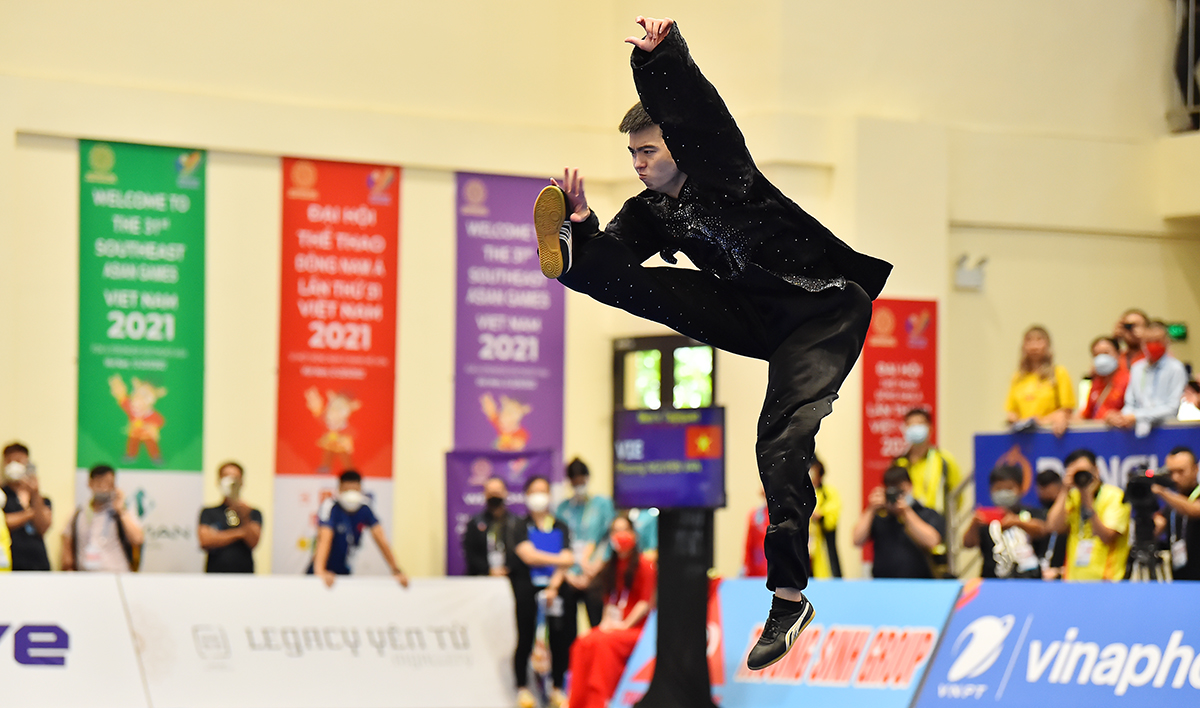 Wushu Việt Nam khởi đầu thuận lợi tại SEA Games 31