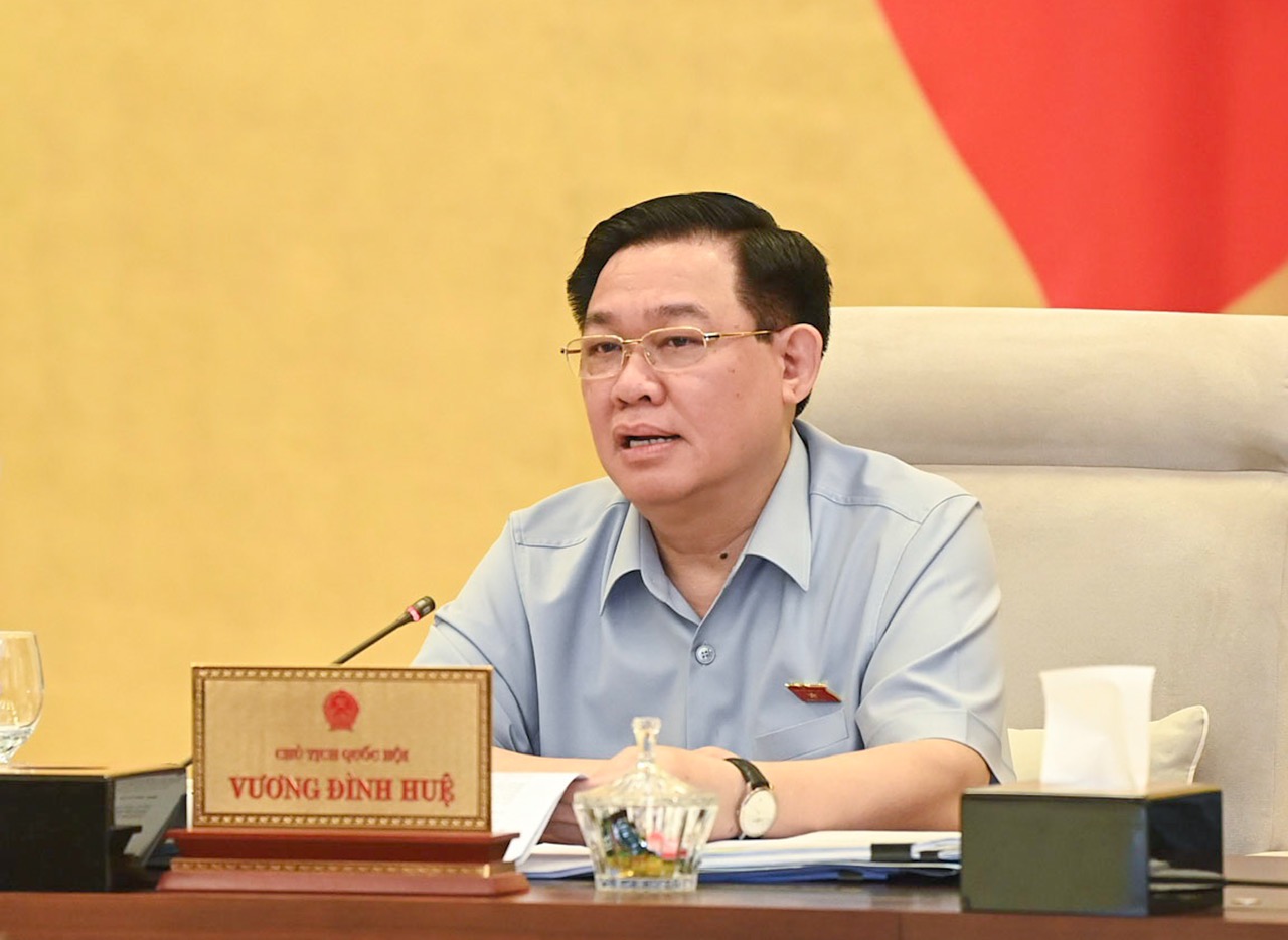 Chủ tịch Quốc hội Vương Đình Huệ: Chú trọng khâu hậu kiểm trong quản lý tài nguyên nước