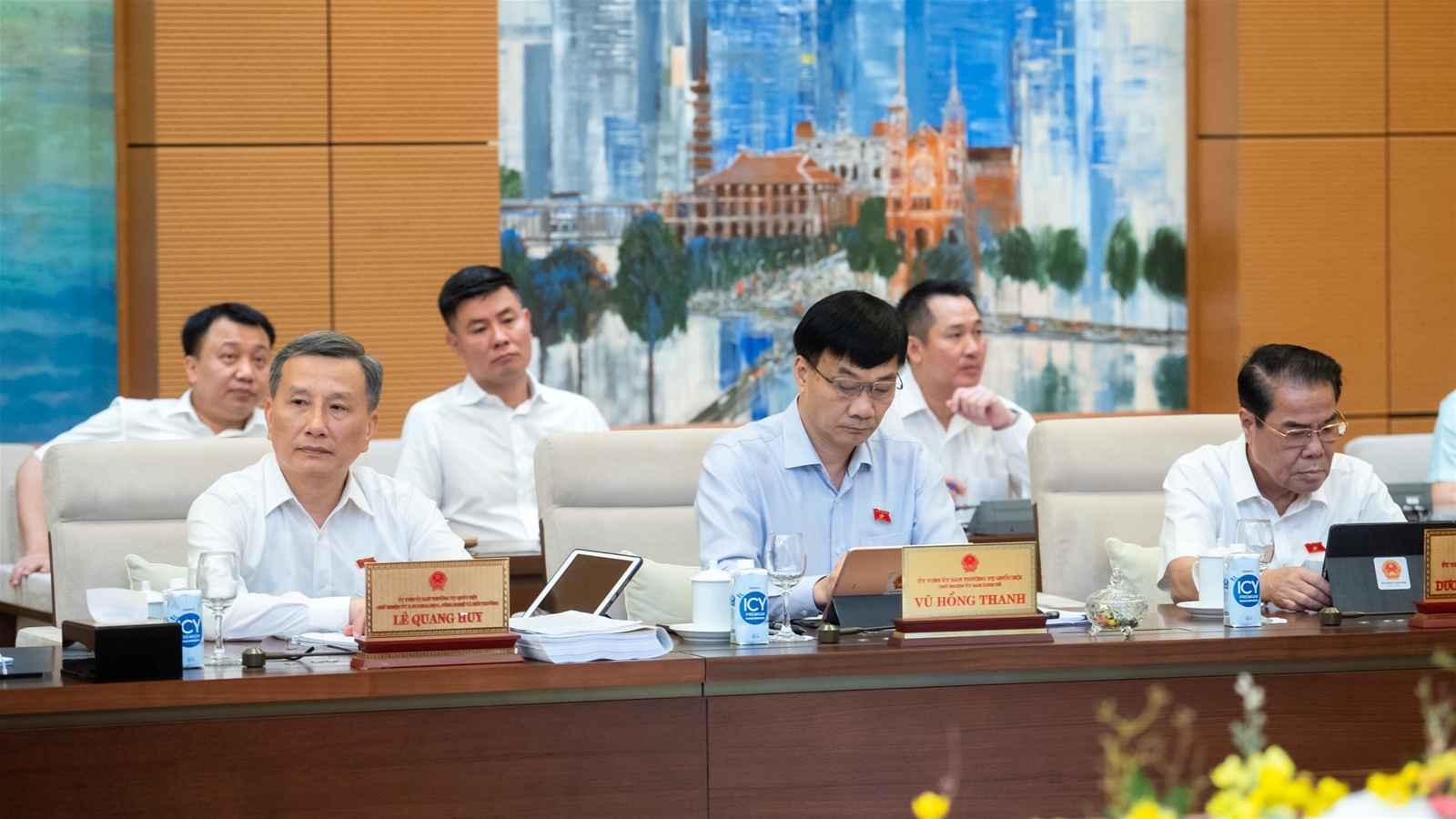 Chủ tịch Quốc hội Vương Đình Huệ: Chú trọng khâu hậu kiểm trong quản lý tài nguyên nước