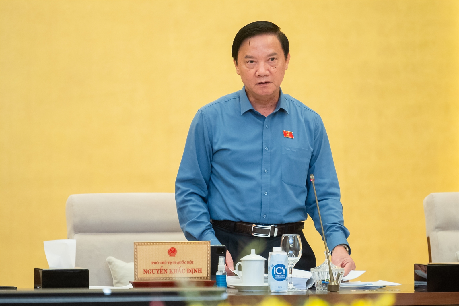 UBTVQH thống nhất không bổ sung nước khoáng và nước nóng thiên nhiên trong phạm vi điều chỉnh của Luật Tài nguyên nước (sửa đổi)