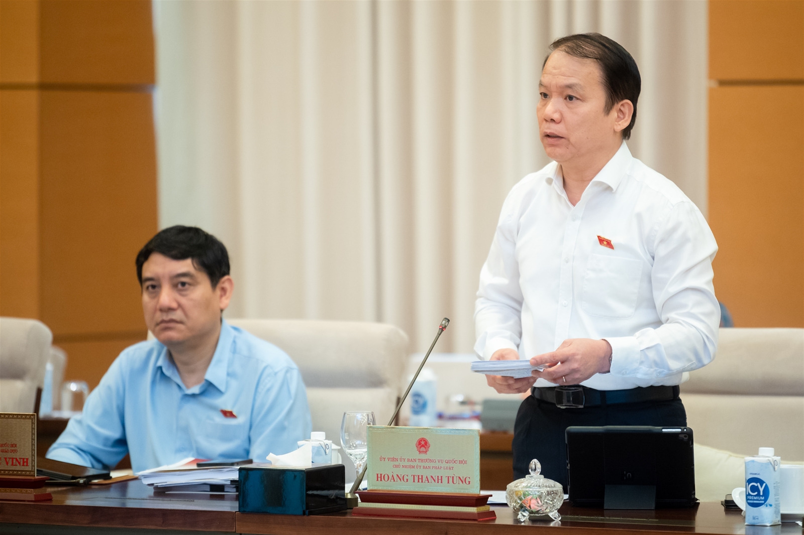 UBTVQH thống nhất không bổ sung nước khoáng và nước nóng thiên nhiên trong phạm vi điều chỉnh của Luật Tài nguyên nước (sửa đổi)