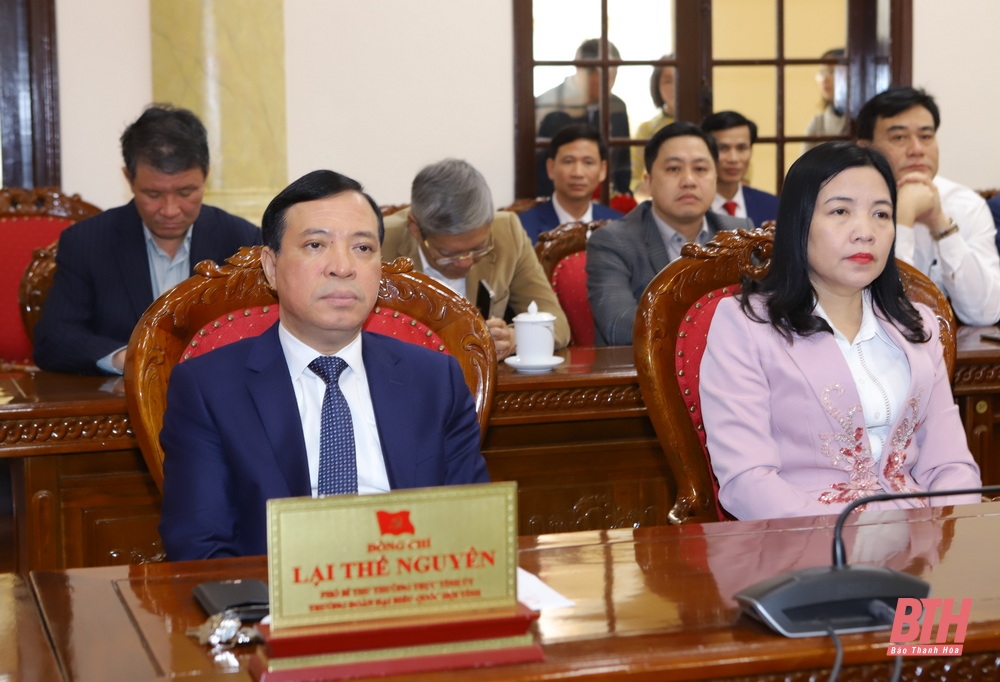 Thanh Hóa: Ban Thường vụ Tỉnh ủy quyết định 12 cán bộ nhận nhiệm vụ mới