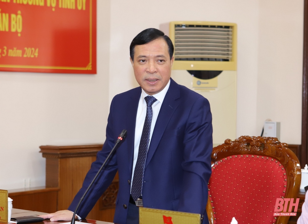 Thanh Hóa: Ban Thường vụ Tỉnh ủy quyết định 12 cán bộ nhận nhiệm vụ mới