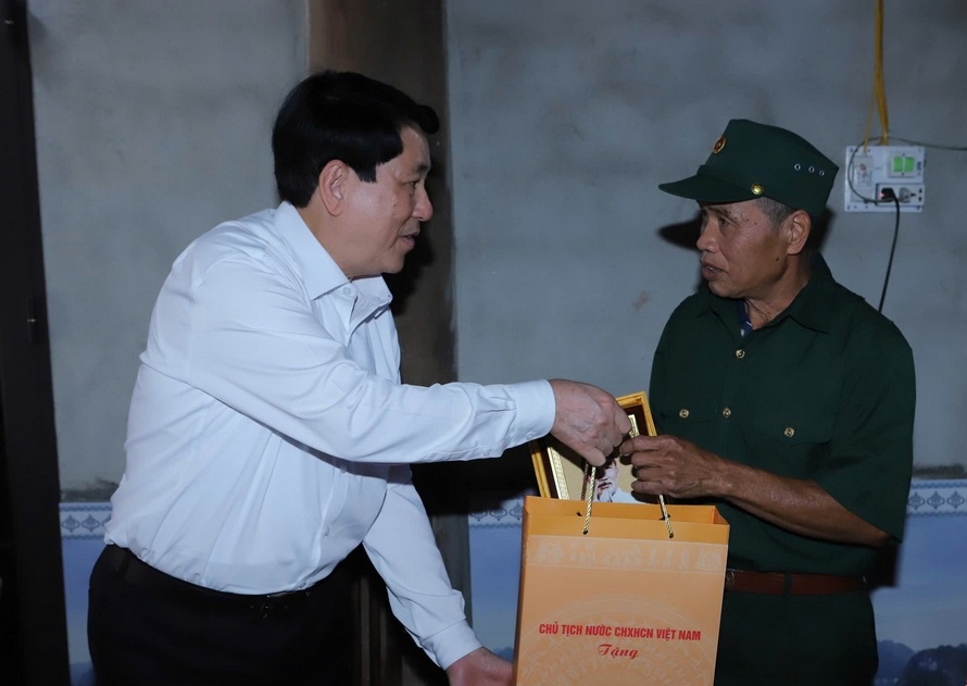 Chủ tịch nước Lương Cường thăm và làm việc tại tỉnh Thanh Hoá