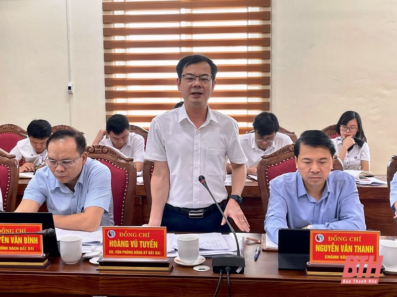 Thanh Hóa: Giám sát thực hiện kiến nghị của cử tri về việc cấp giấy chứng nhận quyền sử dụng đất tại Sở Tài nguyên và Môi trường