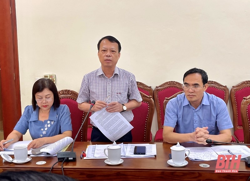 Thanh Hóa: Giám sát thực hiện kiến nghị của cử tri về việc cấp giấy chứng nhận quyền sử dụng đất tại Sở Tài nguyên và Môi trường