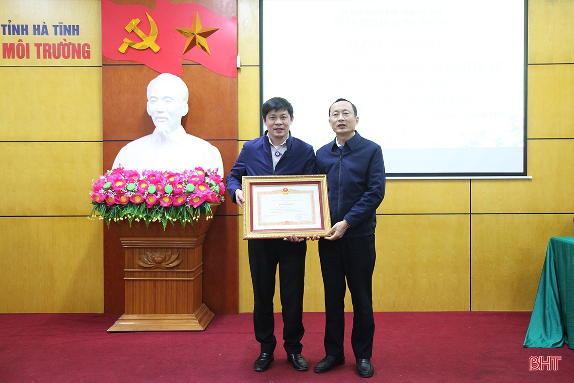 Hà Tĩnh tập trung tháo gỡ vướng mắc, tham mưu hiệu quả cho UBND tỉnh trong lĩnh vực TN&MT