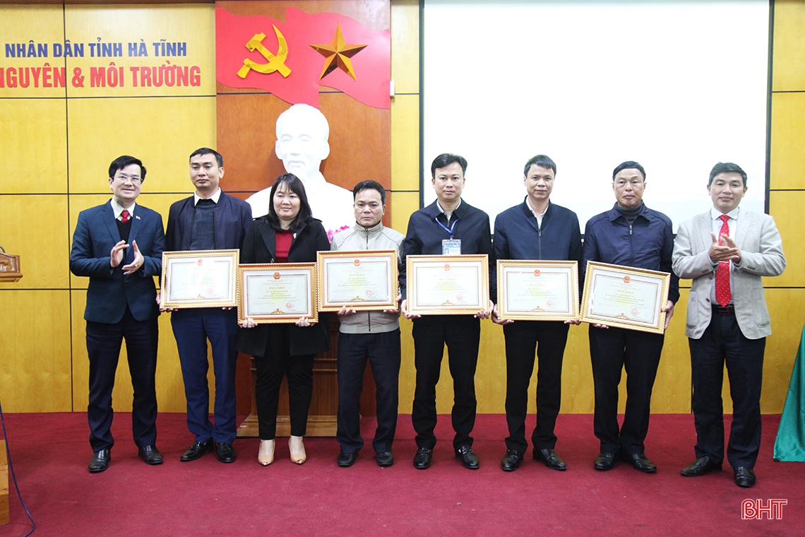 Hà Tĩnh tập trung tháo gỡ vướng mắc, tham mưu hiệu quả cho UBND tỉnh trong lĩnh vực TN&MT
