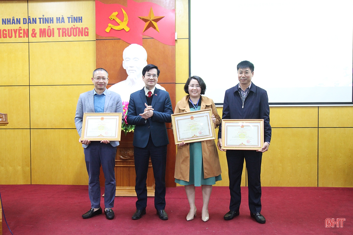 Hà Tĩnh tập trung tháo gỡ vướng mắc, tham mưu hiệu quả cho UBND tỉnh trong lĩnh vực TN&MT