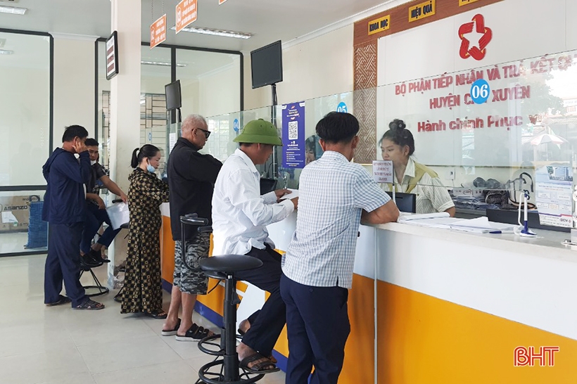 Hiệu ứng từ nỗ lực cải cách hành chính của ngành TN&MT Hà Tĩnh