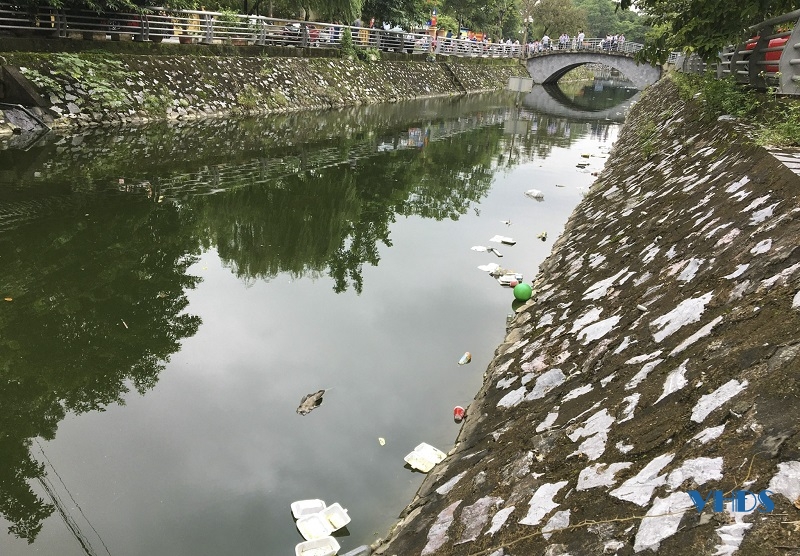 Thanh Hóa: Ô nhiễm ở hồ điều hòa