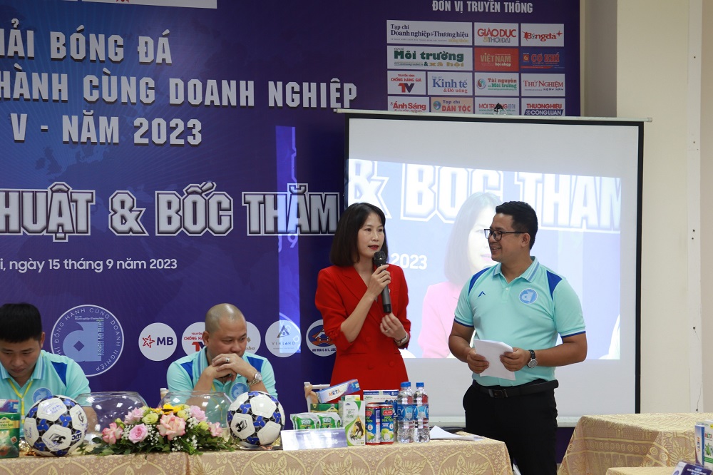Họp kỹ thuật và bốc thăm chia bảng Giải bóng đá “Báo chí đồng hành cùng doanh nghiệp” lần 5