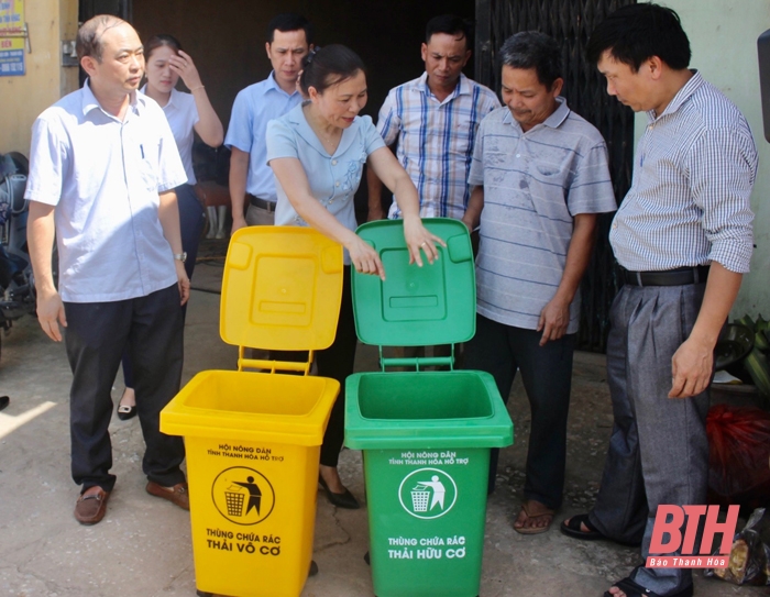 Thanh Hóa: Hiệu quả từ các mô hình bảo vệ môi trường của hội nông dân