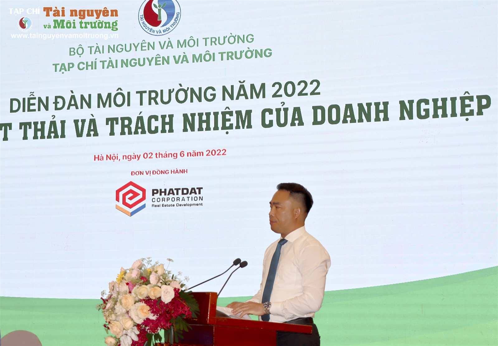Chùm ảnh Tạp chí Tài nguyên và Môi trường tổ chức Diễn đàn Môi trường năm 2022