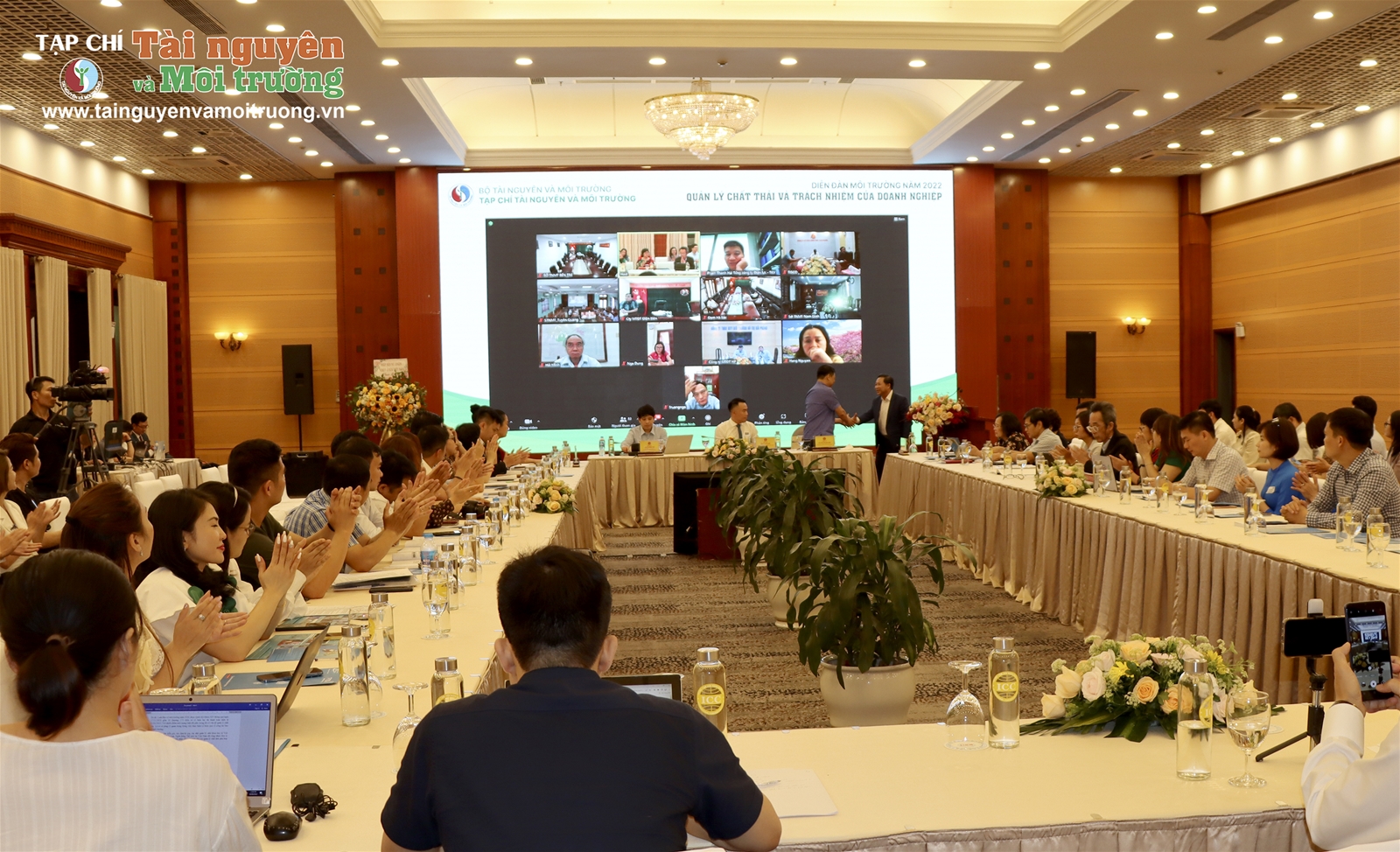 Chùm ảnh Tạp chí Tài nguyên và Môi trường tổ chức Diễn đàn Môi trường năm 2022