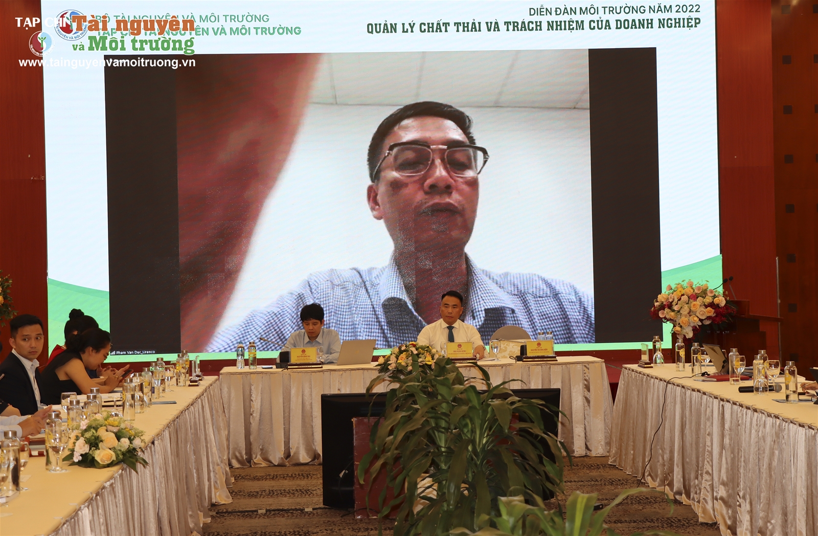 Chùm ảnh Tạp chí Tài nguyên và Môi trường tổ chức Diễn đàn Môi trường năm 2022
