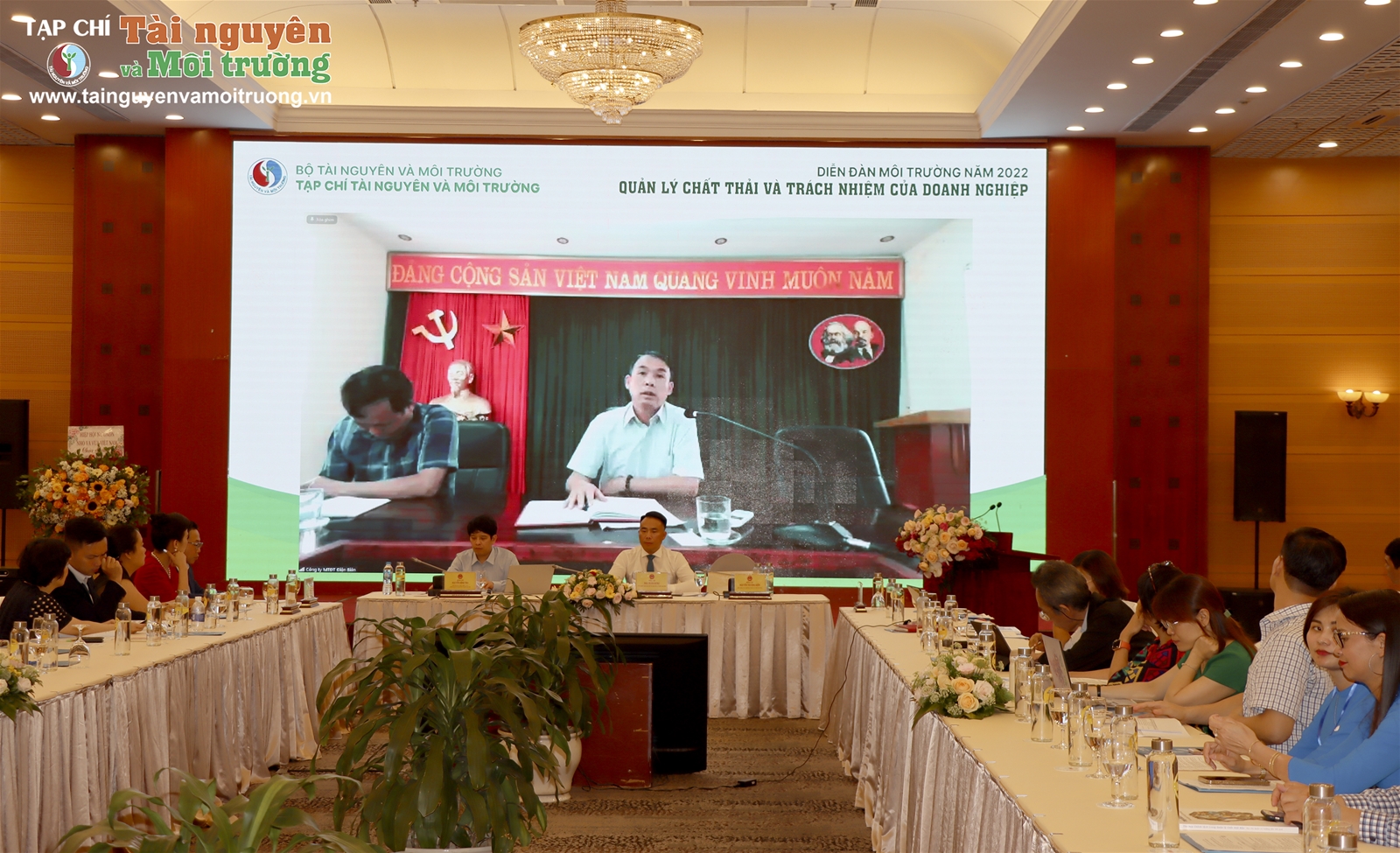 Chùm ảnh Tạp chí Tài nguyên và Môi trường tổ chức Diễn đàn Môi trường năm 2022