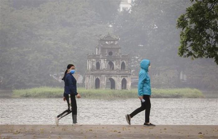 Chất lượng không khí ở nhiều điểm của Hà Nội ở mức rất xấu