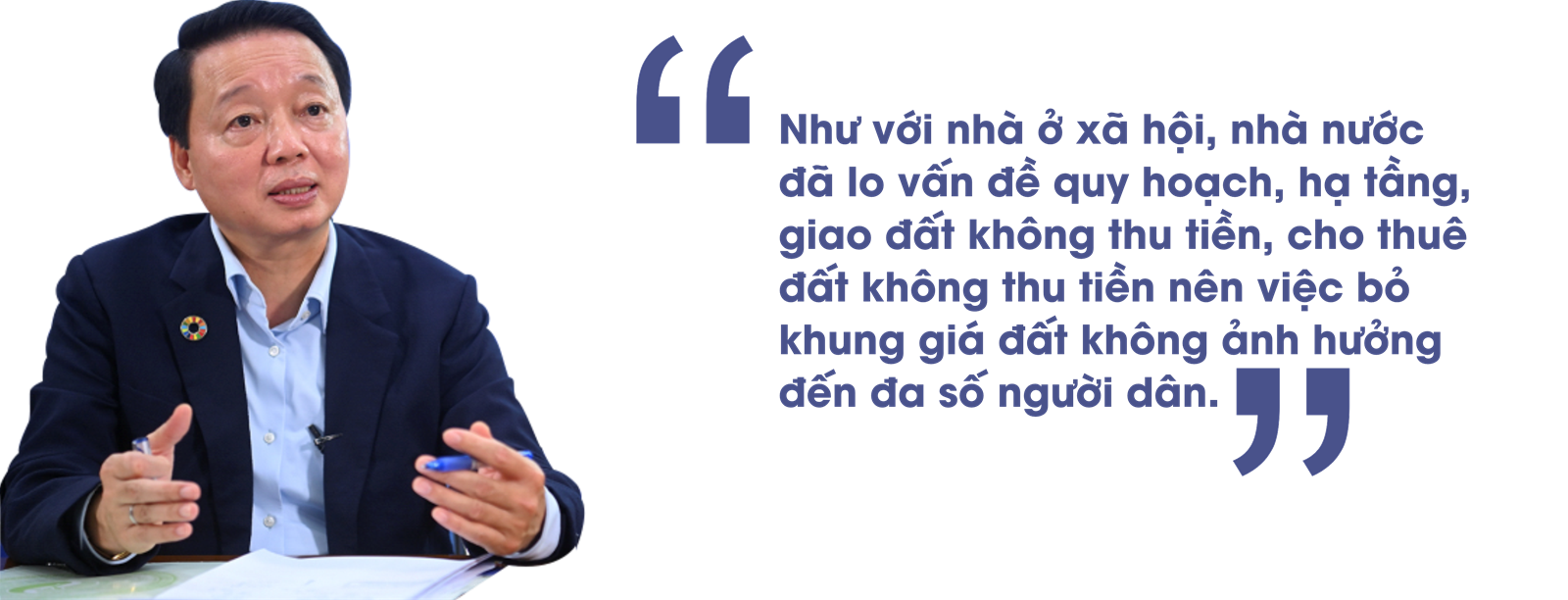 Bộ trưởng Bộ Tài nguyên và Môi trường Trần Hồng Hà trả lời trực tuyến về Dự thảo Luật Đất đai sửa đổi năm 2022