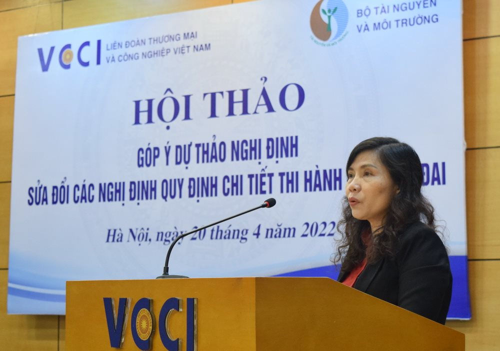 Góp ý Dự thảo Nghị định sửa đổi các Nghị định quy định chi tiết thi hành Luật Đất đai