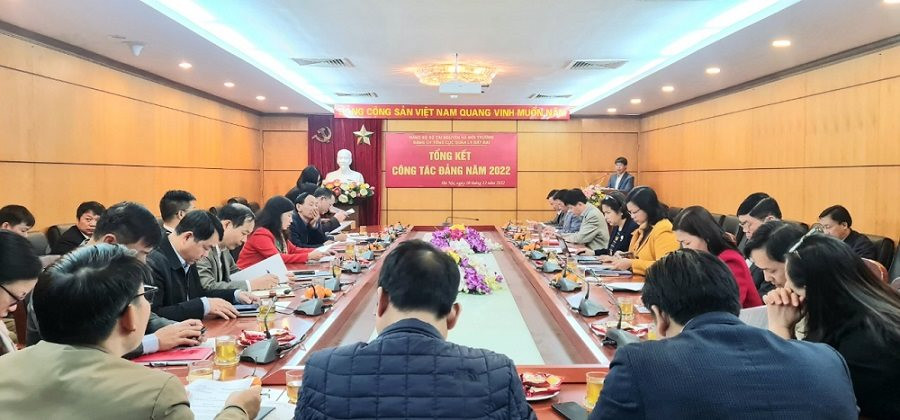 Đảng ủy Tổng cục Quản lý đất đai tổng kết công tác năm 2022