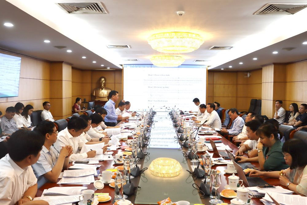 Bộ TN&MT làm việc với Bộ Tài chính về hoàn thiện Dự án Luật Đất đai (sửa đổi)