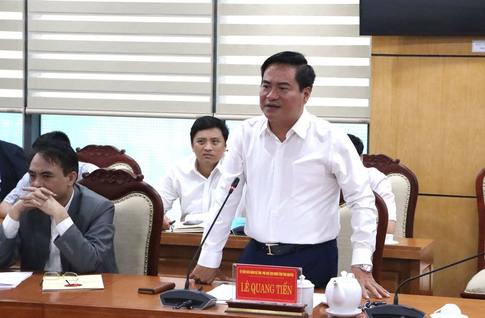 Bộ TN&MT gỡ vướng về quản lý đất đai trên địa bàn tỉnh Thái Nguyên