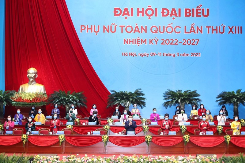 Khai mạc Đại hội đại biểu phụ nữ toàn quốc lần thứ XIII