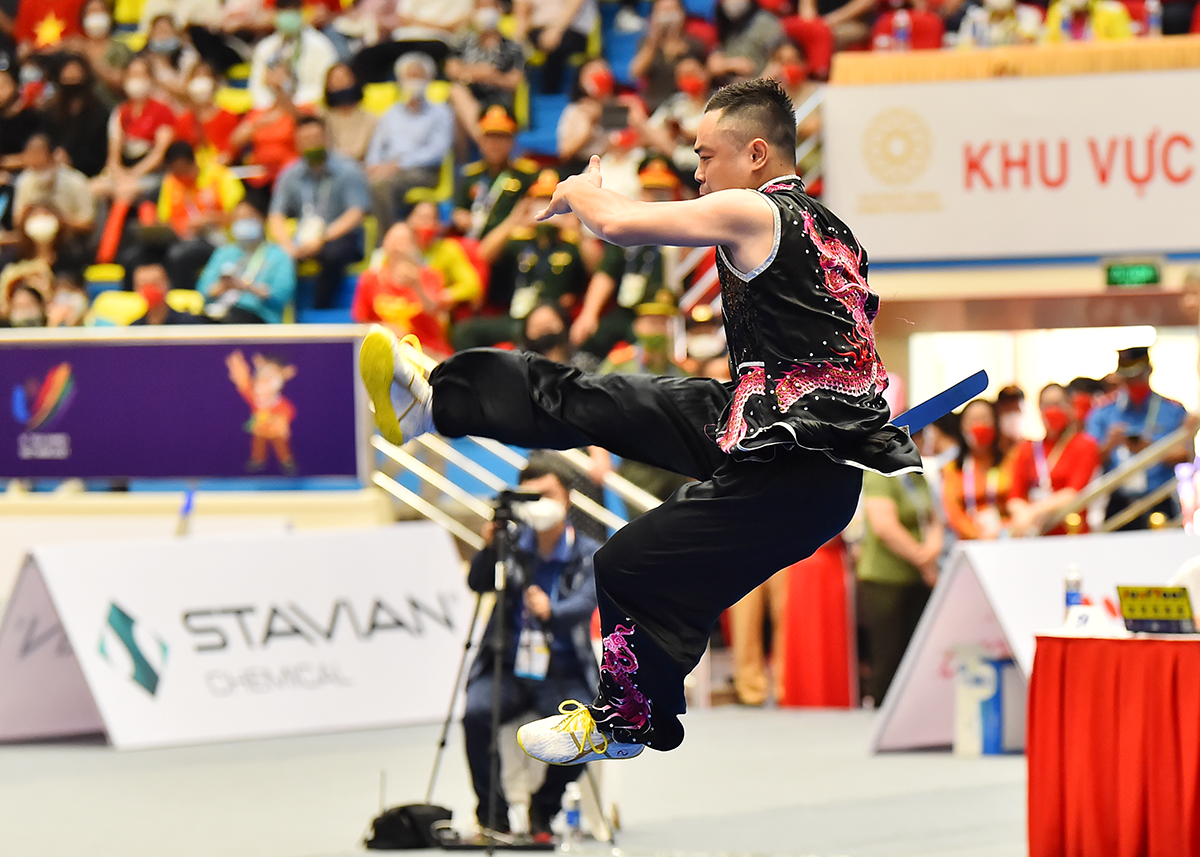 Wushu Việt Nam khởi đầu thuận lợi tại SEA Games 31