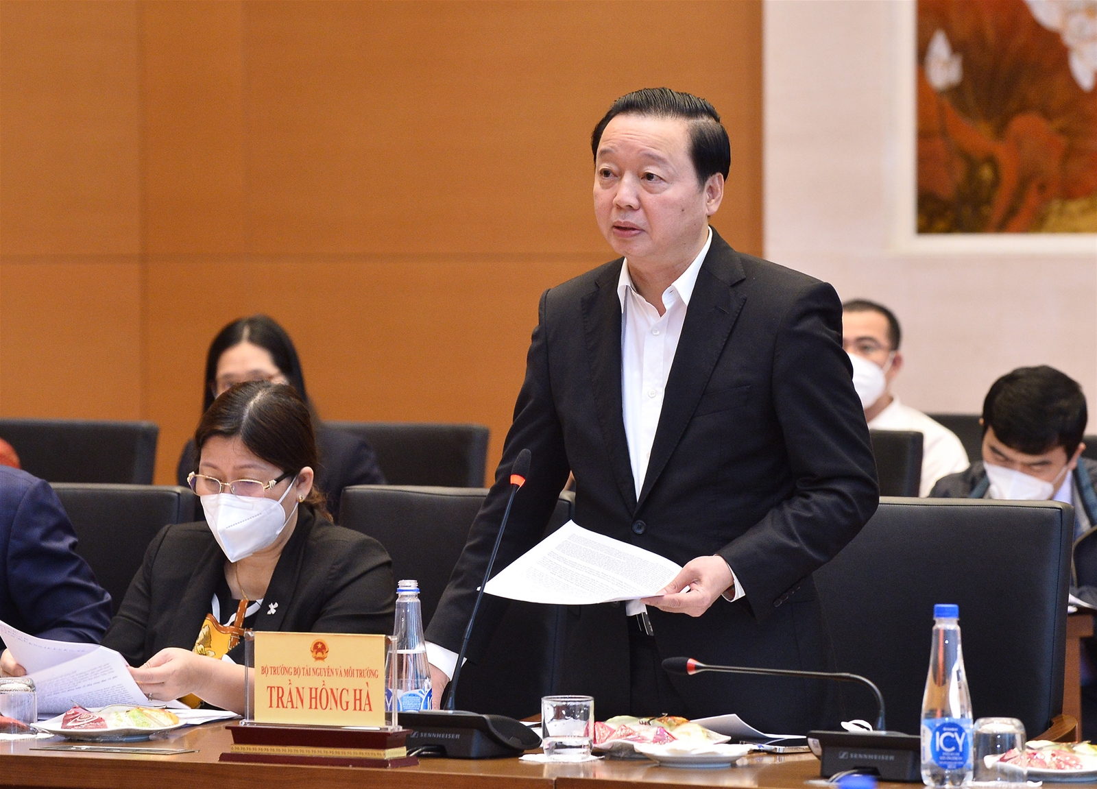 Phó Chủ tịch Quốc hội Trần Quang Phương chủ trì cuộc làm việc với Bộ Tài nguyên và Môi trường về tiếp công dân, giải quyết khiếu nại, tố cáo 