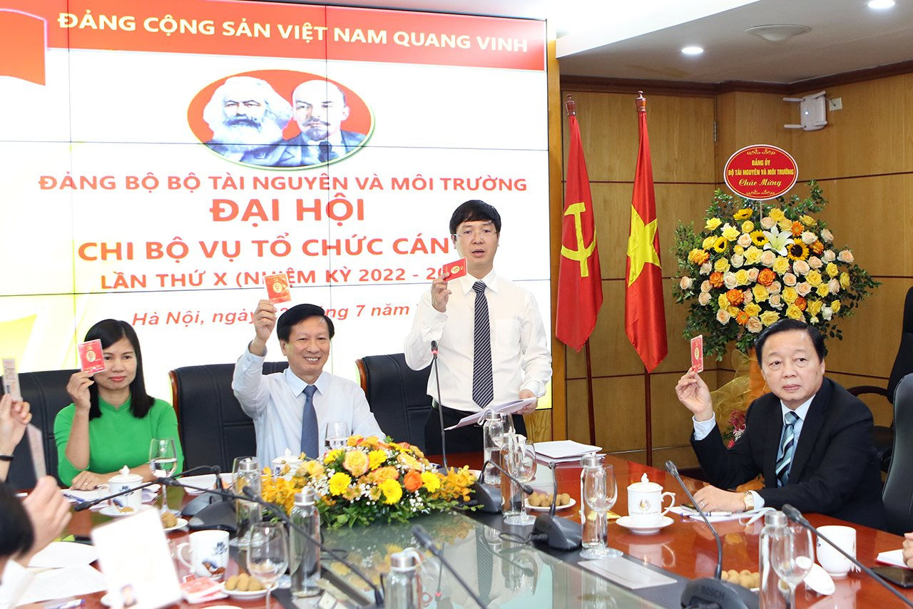 Tổ chức thành công Đại hội Chi bộ Vụ Tổ chức cán bộ nhiệm kỳ 2022-2025