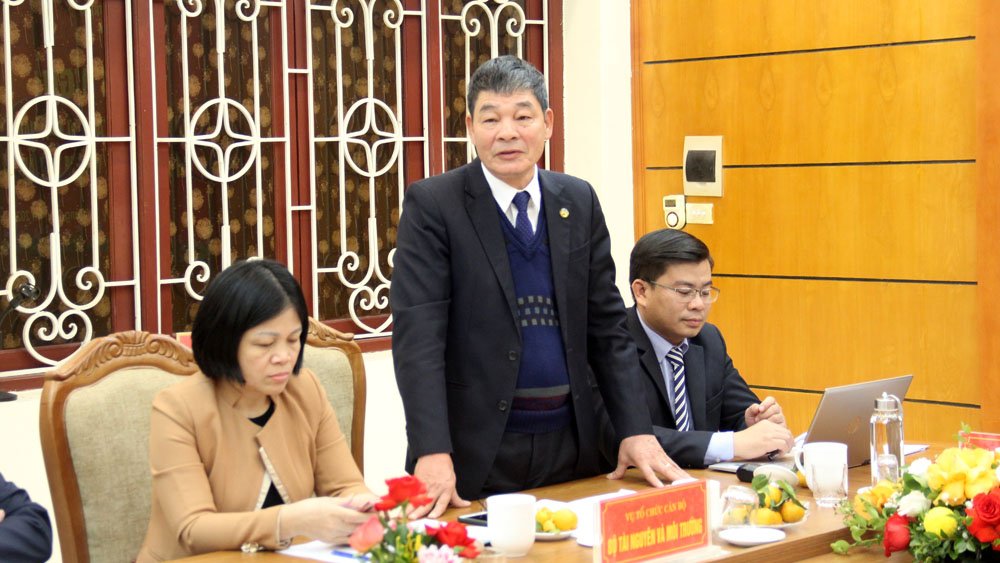 Cụm thi đua số II - Bộ Tài nguyên và Môi trường triển khai nhiệm vụ năm 2023