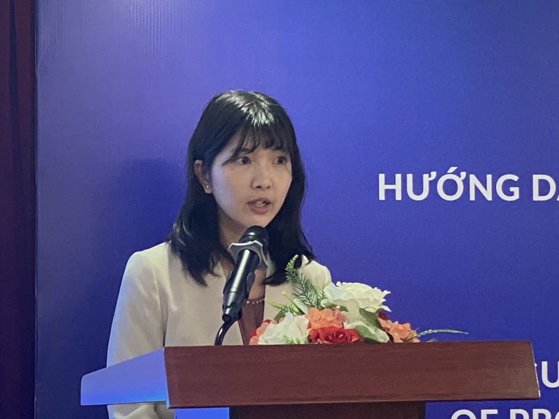  bà ABE Fumika - đại diện Văn phòng JICA tại Việt Nam 