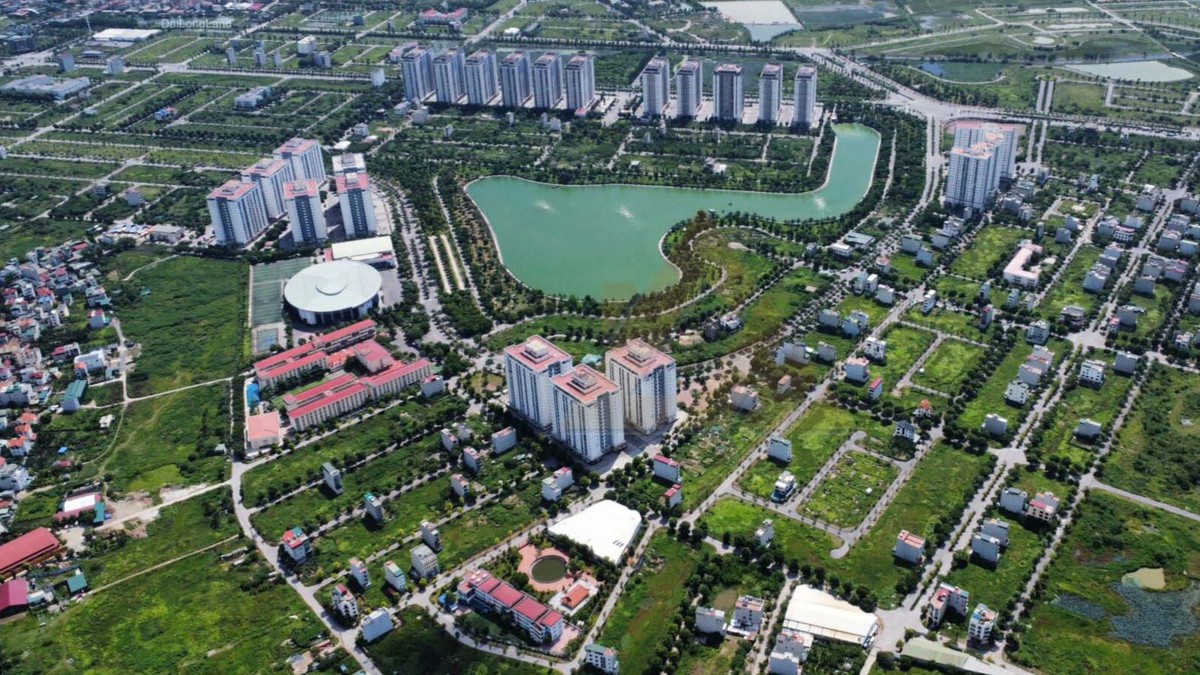 Cận cảnh biệt thự, trụ sở công ty, cây xăng xây sai quy hoạch ở khu đô thị Thanh Hà