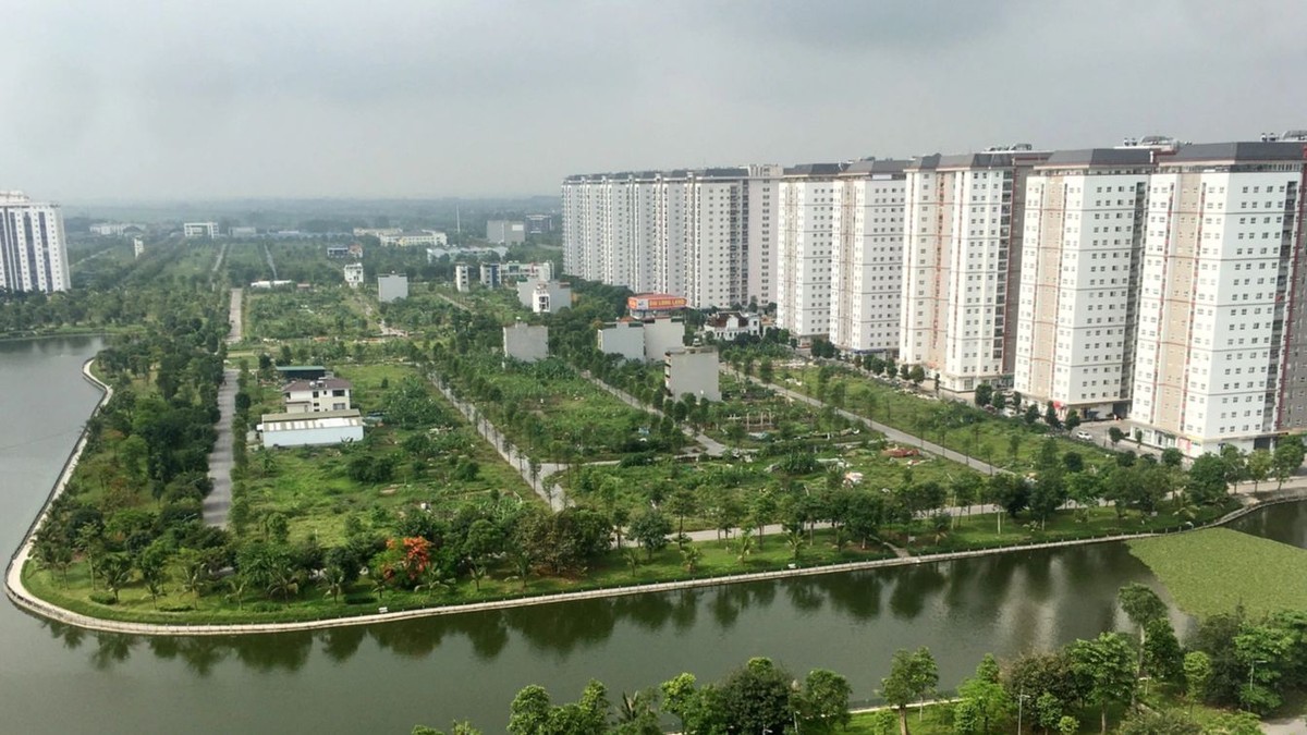 Cận cảnh biệt thự, trụ sở công ty, cây xăng xây sai quy hoạch ở khu đô thị Thanh Hà