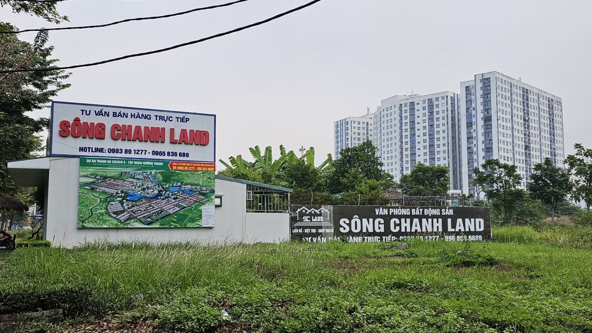 Cận cảnh biệt thự, trụ sở công ty, cây xăng xây sai quy hoạch ở khu đô thị Thanh Hà