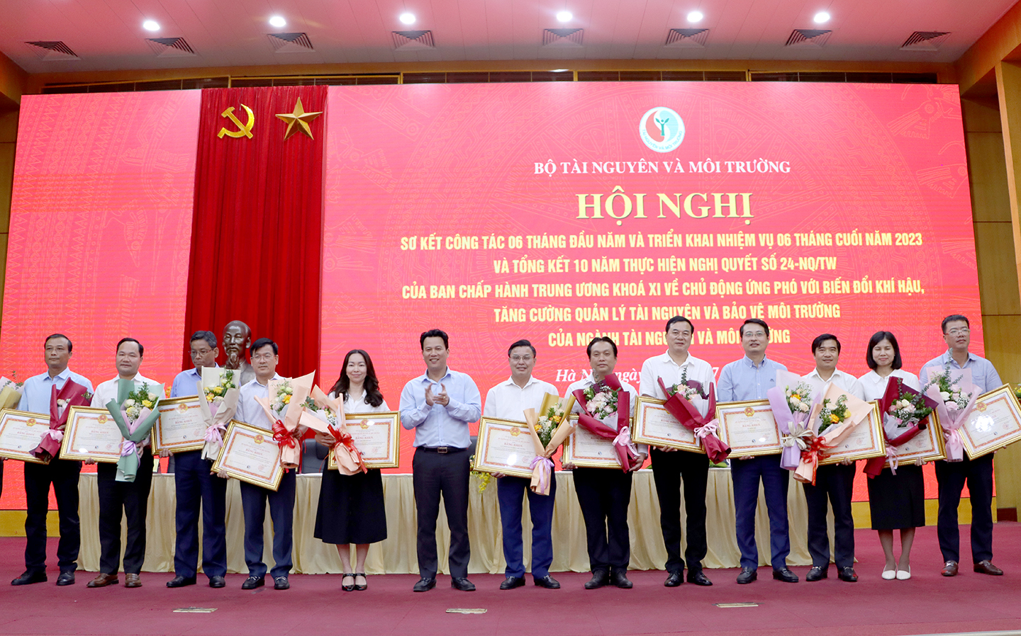 Hội nghị Sơ kết công tác 06 tháng đầu năm, triển khai nhiệm vụ trọng tâm 06 tháng cuối năm 2023 ngành TN&MT