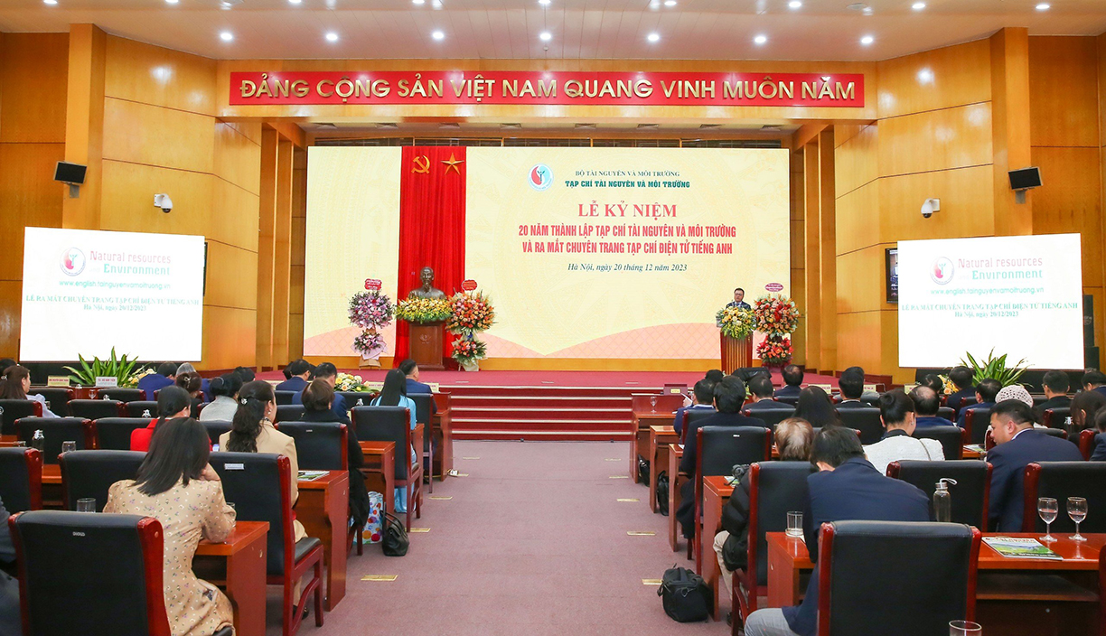 Tạp chí Tài nguyên và Môi trường kỷ niệm 20 năm ngày thành lập