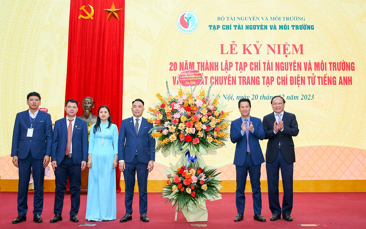 Tạp chí Tài nguyên và Môi trường kỷ niệm 20 năm ngày thành lập
