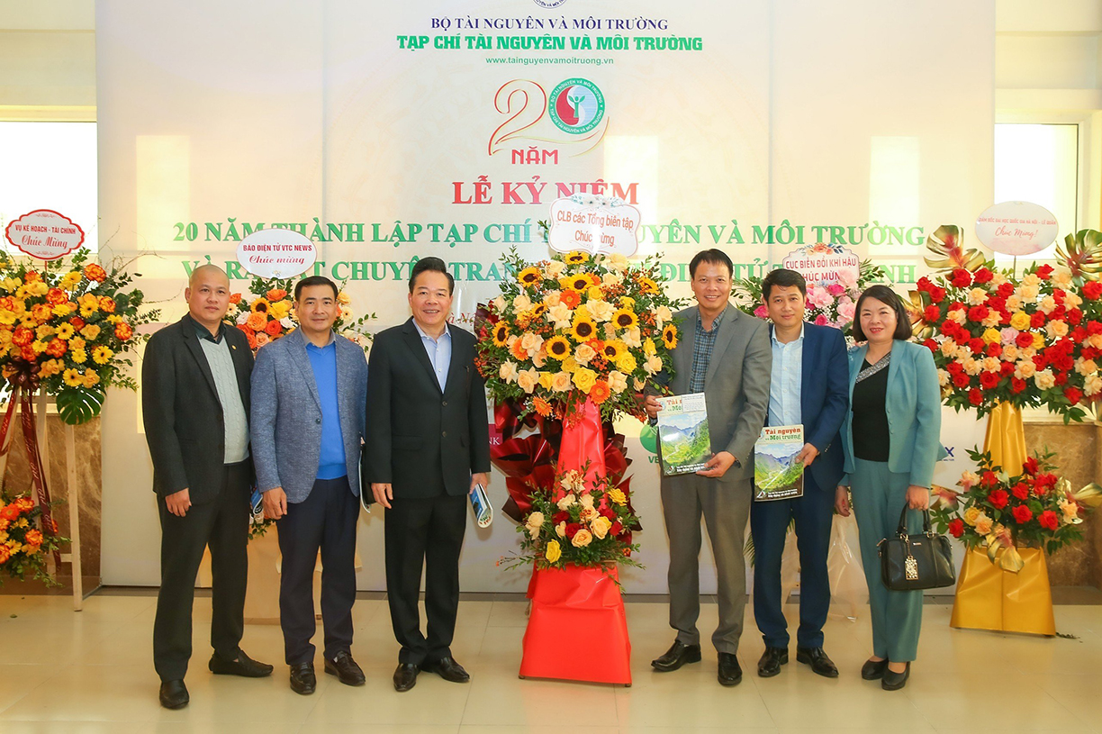 Tạp chí Tài nguyên và Môi trường kỷ niệm 20 năm ngày thành lập