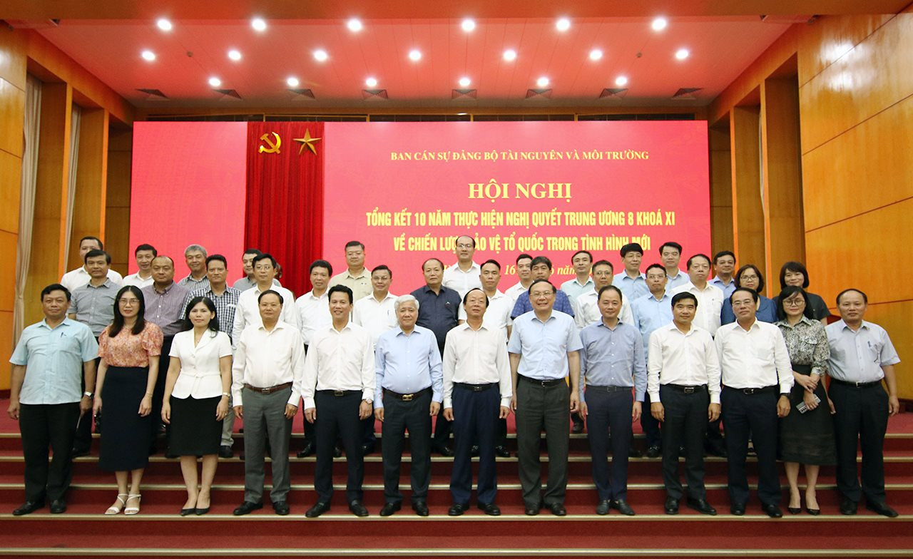 Bộ TN&MT tổ chức Hội nghị tổng kết 10 năm thực hiện Nghị quyết Trung ương 8 khóa XI