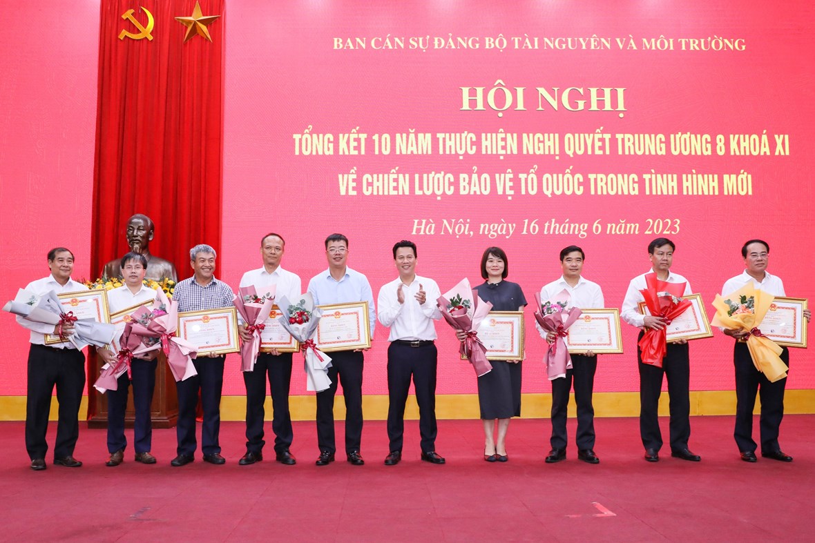 Bộ TN&MT tổ chức Hội nghị tổng kết 10 năm thực hiện Nghị quyết Trung ương 8 khóa XI