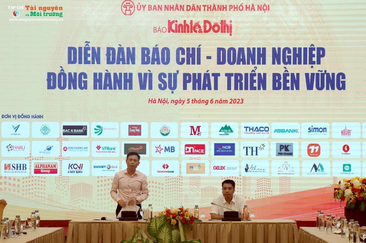 Diễn đàn Báo chí-Doanh nghiệp đồng hành vì sự phát triển bền vững 2023