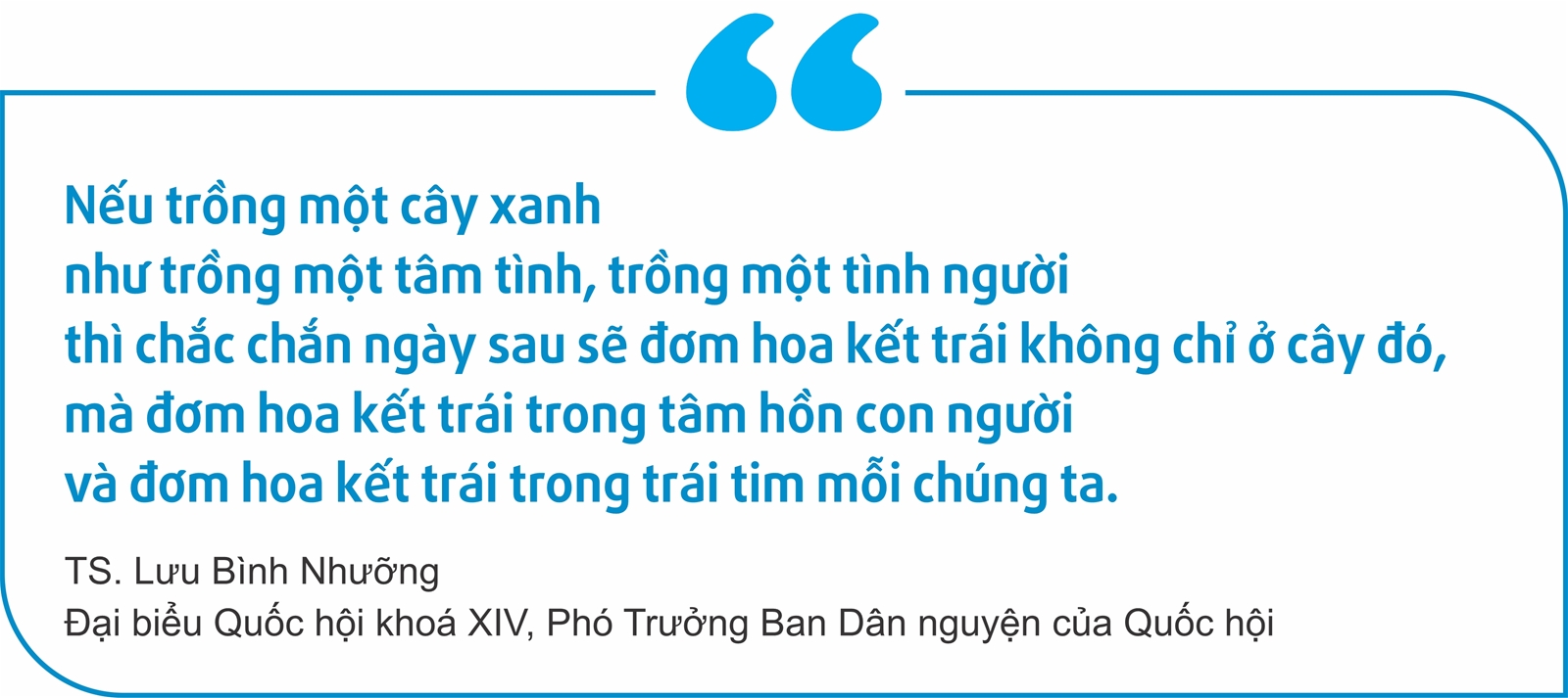 Chùa xanh - điểm sáng  cần nhân rộng ra toàn xã hội