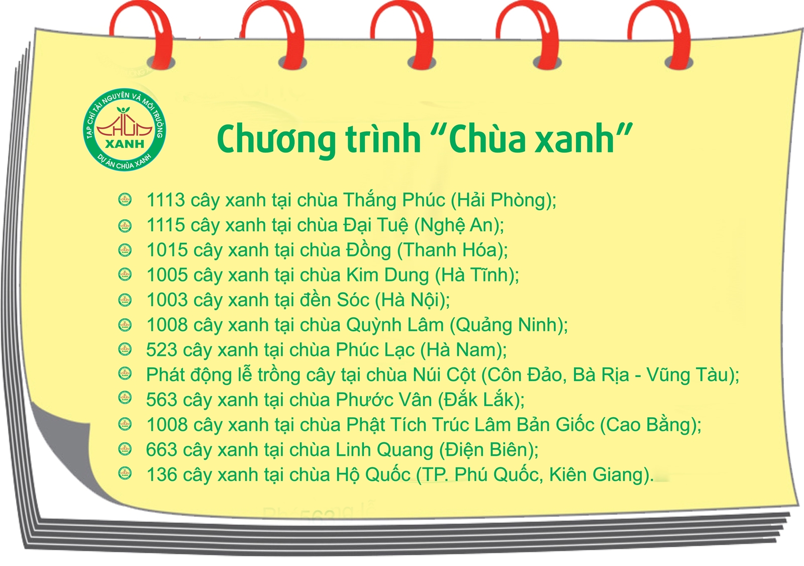 Chùa xanh - lan tỏa giá trị nhân văn