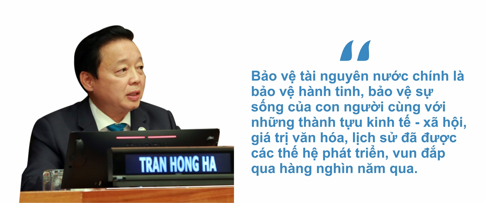 Nước vì sự phát triển bền vững