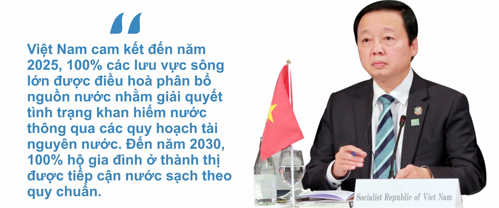 Nước vì sự phát triển bền vững